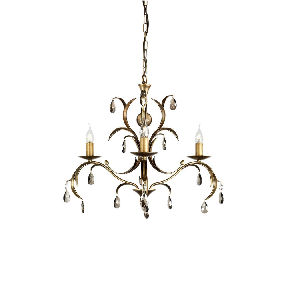 Люстра Elstead Lighting Lily LL3 ANT BRZ