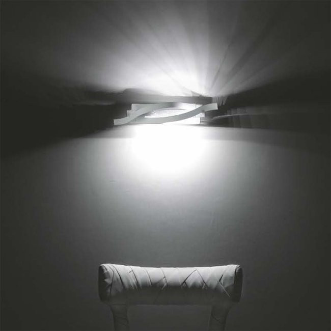 Настенный светильник Masca Twist 1857/A2 Gesso