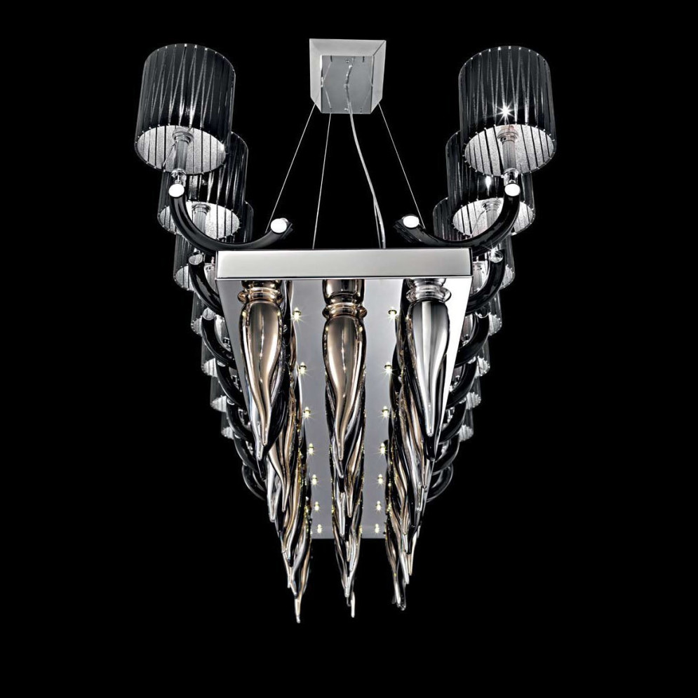 Люстра Beby Group Prive 0220B01 Chrome Dark Rome Golden Portofino Black