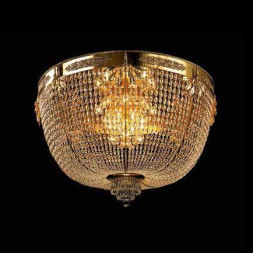 Потолочный светильник Beby Group Opera 2071/12PL Light gold CUT CRYSTAL