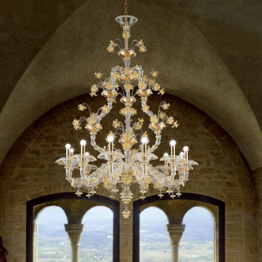 Люстра La Murrina Ca&#039; Rezzonico S/12 AO-2S