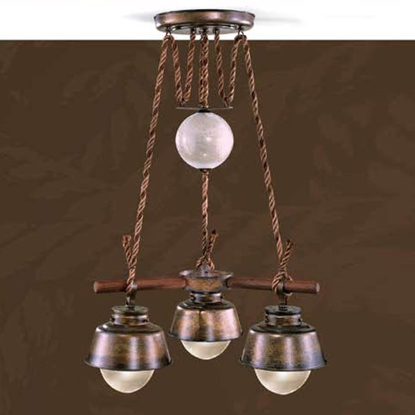 Подвесной светильник Lustrarte Nautica Amarras 308/3.89 77