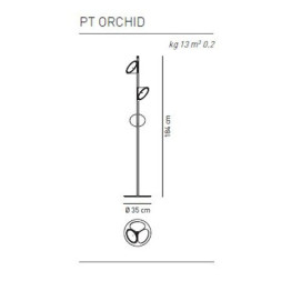 Торшер Axo Light Orchid PT ORCHID BC white XX LED