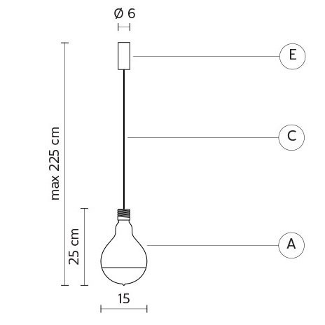 Уличный подвесной светильник Karman Makeup SE123 6F EXT