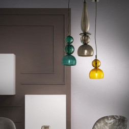 Подвесной светильник Euroluce Yncanto S1 medium Green