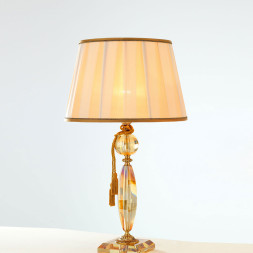 Настольная лампа Euroluce Bloom LG1 Gold Amber