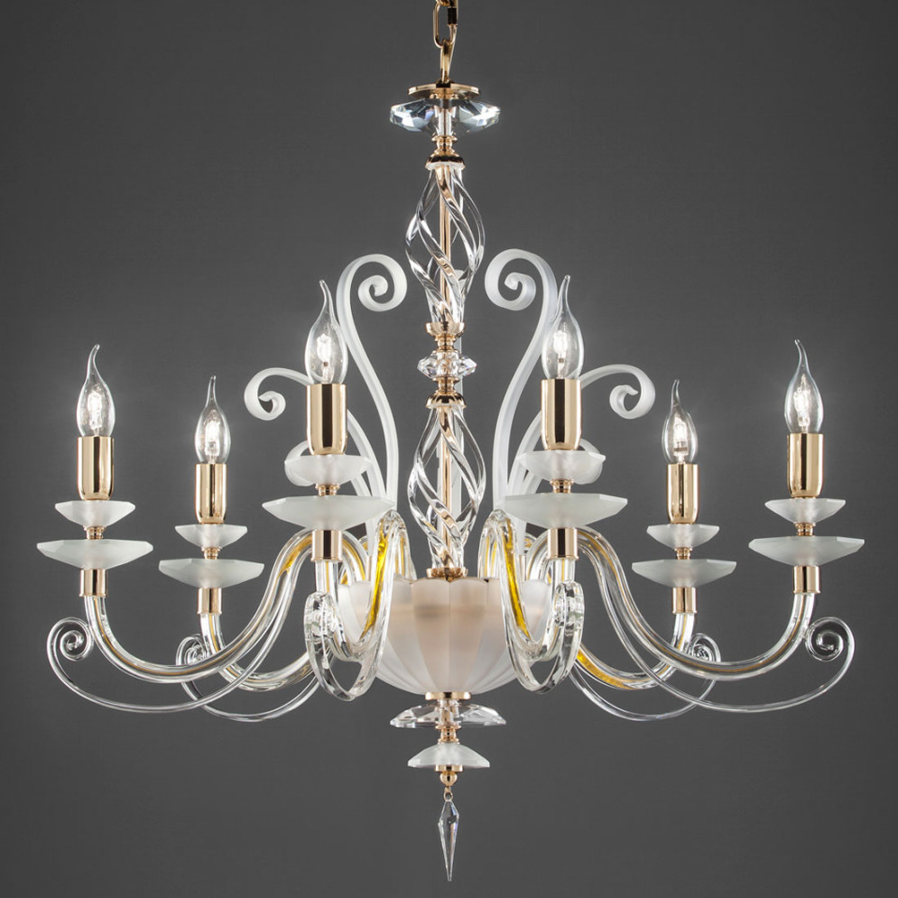 Люстра Euroluce Alicante Charm L6 gold
