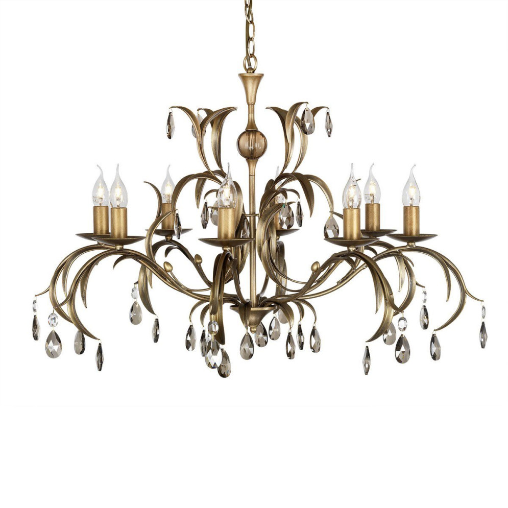 Люстра Elstead Lighting Lily LL8 ANT BRZ