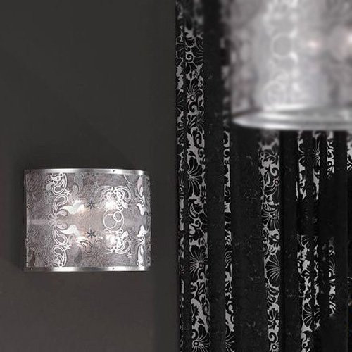 Настенный светильник Masca Cashmere 1868/A4 Argento