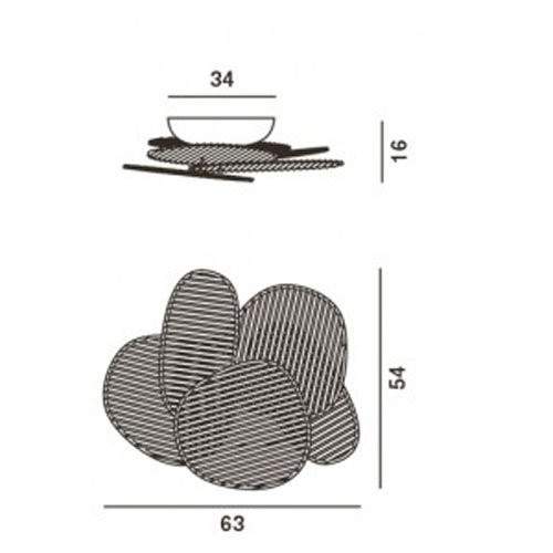 Потолочный светильник Foscarini Nuage 243005 63