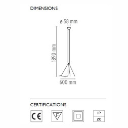 Торшер Flos Luminator F3770033