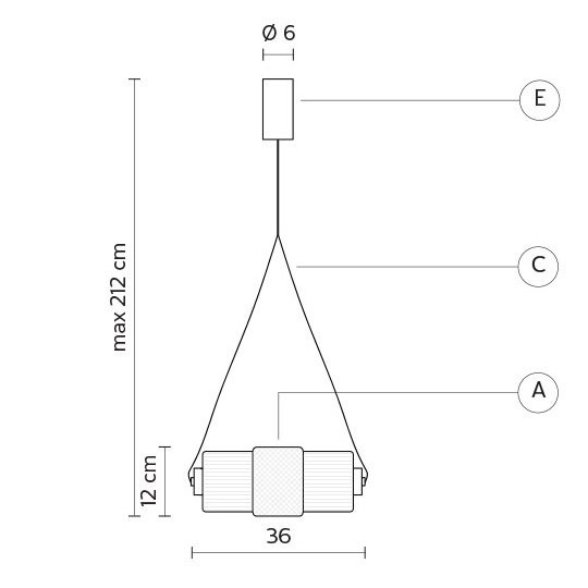 Уличный подвесной светильник Karman Dies SE124 1T EXT