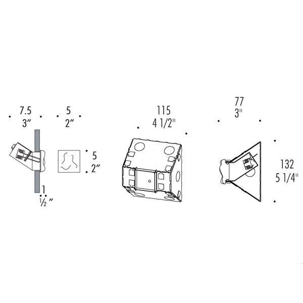 Встраиваемый спот (точечный светильник) Leucos DUNE 05 0002875