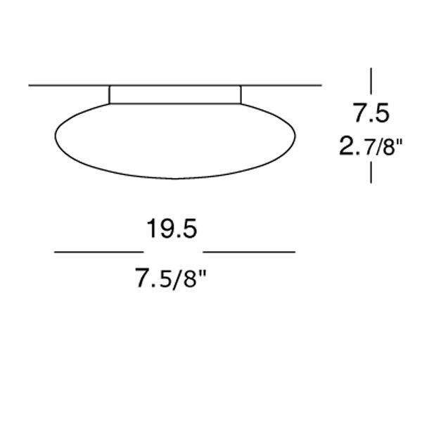 Настенно-потолочный светильник Leucos FELIX MINI P-PL 0002383