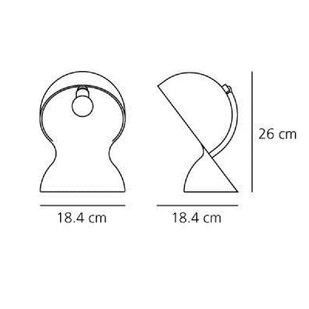 Настольная лампа Artemide Dalu 1466030A