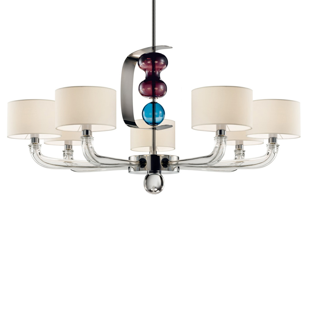 Люстра Barovier&amp;Toso Manhattan Remix 7190/07/A/VU/BB