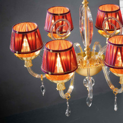 Люстра Euroluce Florentia L6 Gold Shade