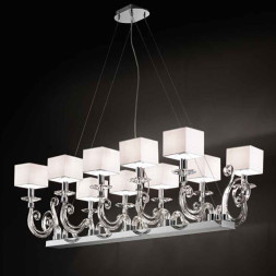 Люстра Renzo Del Ventisette Contemporary L 14451/10 CP DEC. CROMO M