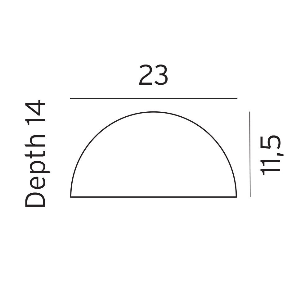 Уличный настенный светильник Norlys Paris 160W