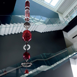 Подвесной светильник Italamp Odette Odile Comp, 2360/B Red