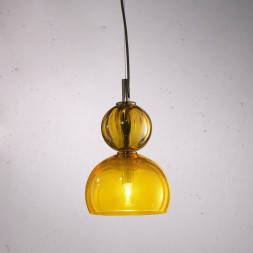 Подвесной светильник Euroluce Yncanto S1 small Amber