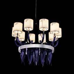 Люстра Beby Group Prive 0220B04 Chrome Violet White