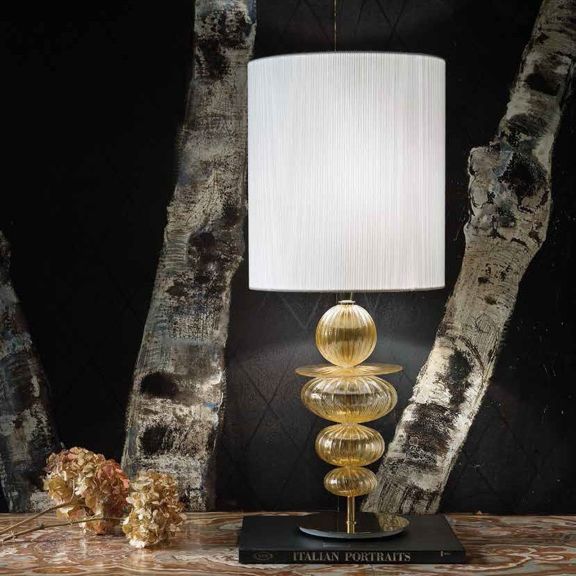 Настольная лампа Sylcom Igloo 2062 D ORO + TOP 2062 BIA