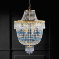 Подвесной светильник Beby Group Empire 1581/12 Light gold SWAROVSKI ELEMENTS