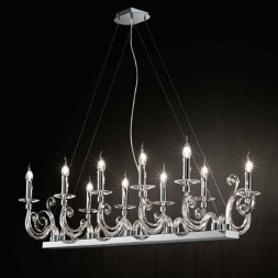 Люстра Renzo Del Ventisette Contemporary L 14451/10 SP DEC. CROMO M