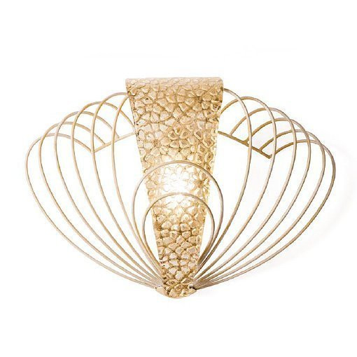 настенный светильник Masca Marrakech 1871/A1 Oro decape/Glass 592
