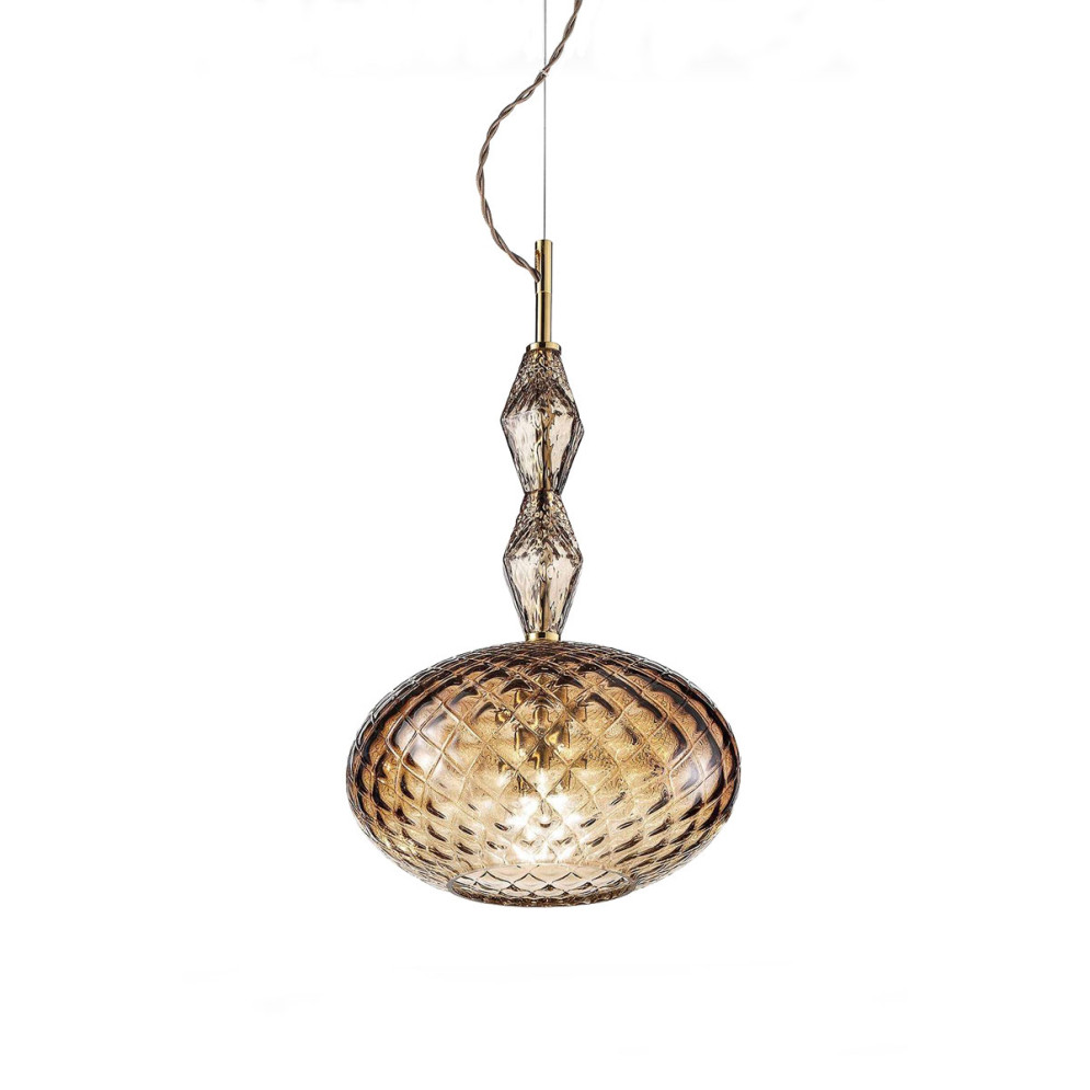 Подвесной светильник Euroluce Mood Joy S1 gold brown