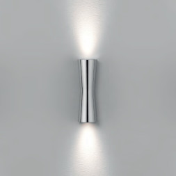 Настенный спот (точечный светильник) Flos Clessidra 40°+40° Chrome F1584057