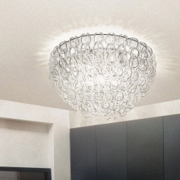 Потолочный светильник Vistosi Giogali PL 80 E27 CR/TR CR