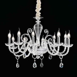 Люстра Renzo Del Ventisette Contemporary L 14455/10 CR OVALE DEC. CROMO MM