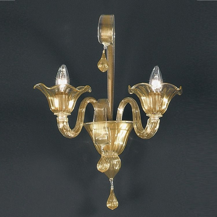 Бра Vetri Lamp 907/A2 Oro 24Kt