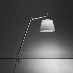 Настольная лампа Artemide Tolomeo mega tavolo halo aluminio con interruttore on-off 0564010A + 0781020A + A004100