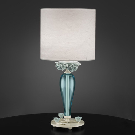 Настольная лампа Euroluce Bora LG1 ivory Tiffany