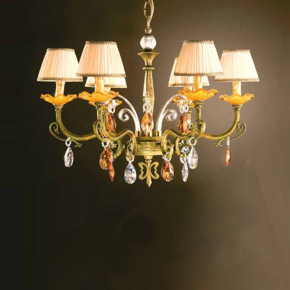 Люстра Passeri International Ottone L 7375/6 Dec. 096