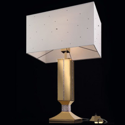 Настольная лампа Beby Group Crystal dream 5500L01 Satin Gold White Swarovski