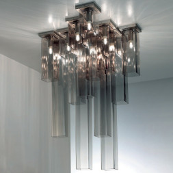 Потолочный светильник Vistosi Tubes PL 15 E27 FU NI