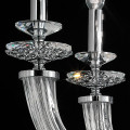 Люстра Euroluce Atalia L10 silver Clear