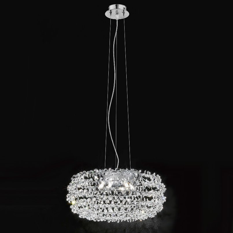 Подвесной светильник Renzo Del Ventisette Shine L 14287/40 SWA DEC. CROMO