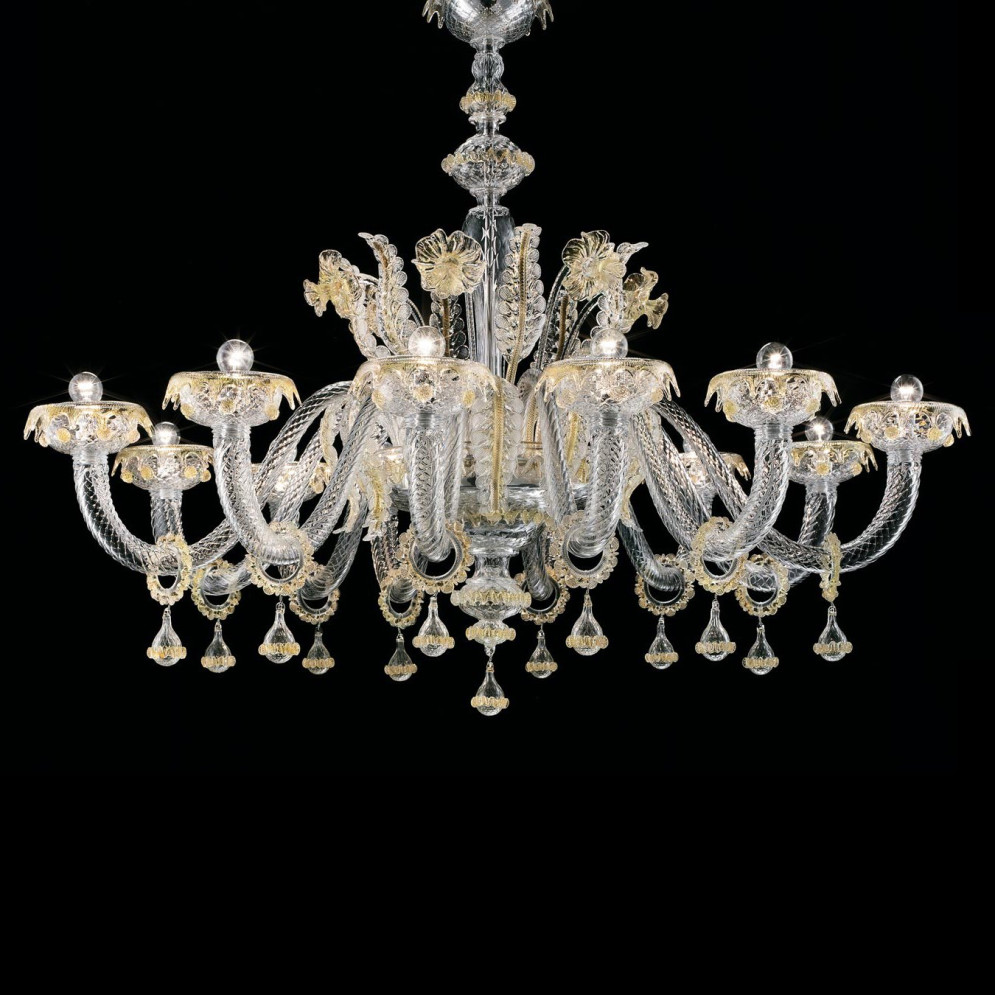 Люстра Barovier&amp;Toso Agadir 5384/12/DO