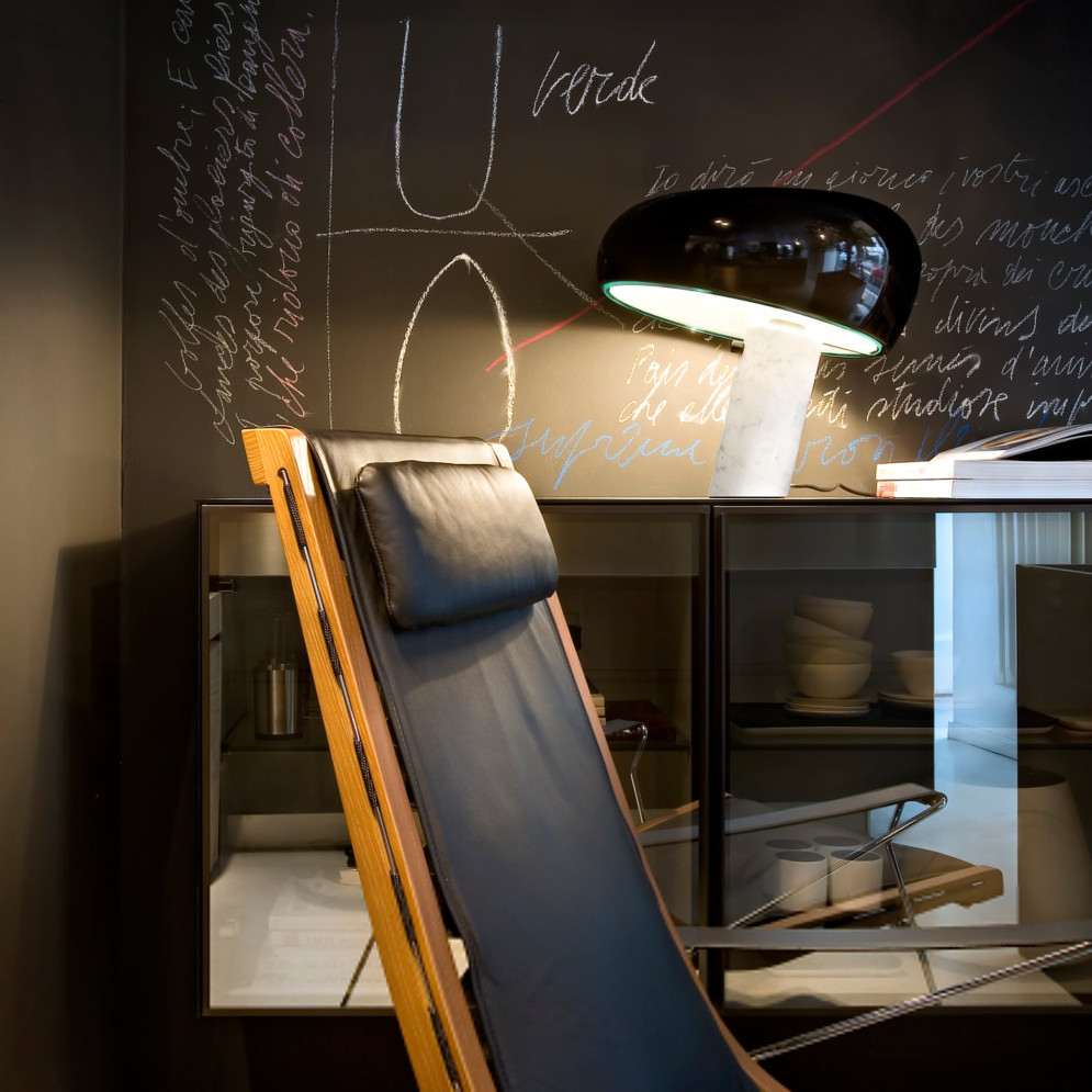 Настольная лампа Flos Snoopy Black F6380030