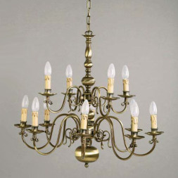 Люстра Orion LU 1235/8+4 patina