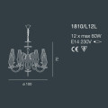 Люстра Bellart Karma 1810/L12L 05/P05