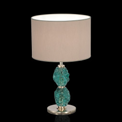 Настольная лампа IDL Charme 600/1LM bronze dove grey green