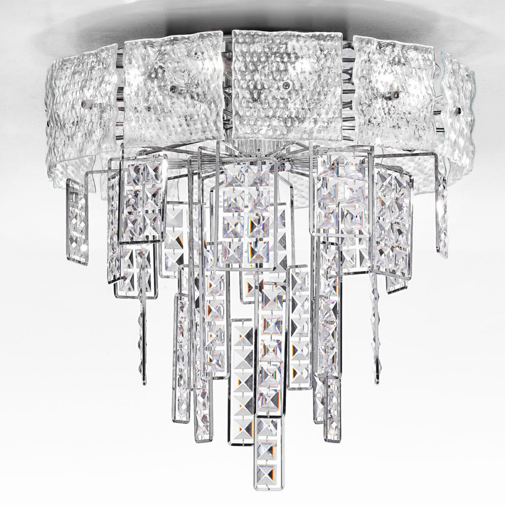 Потолочный светильник IDL Crystalline 493/10PF transparent