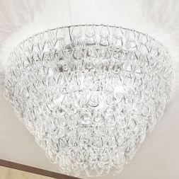 Потолочный светильник Vistosi MINIGIOGALI PL 80 E27 CR/TR CR