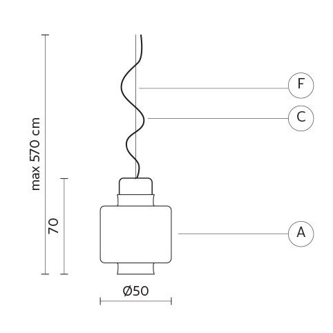 Уличный подвесной светильник Karman Kimono SE635V-EXT